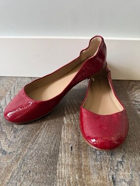 Mossimo Supply Co | Red Patent Ballet Flats